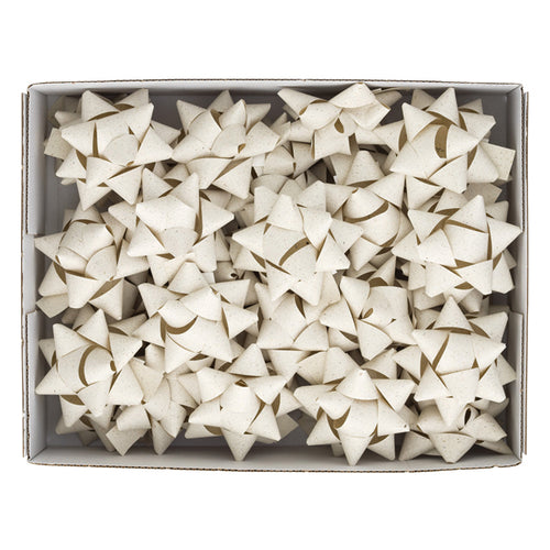36 Stelle Nastro Carta Erba 20Mmxd9Cm Avorio Brizzolari
