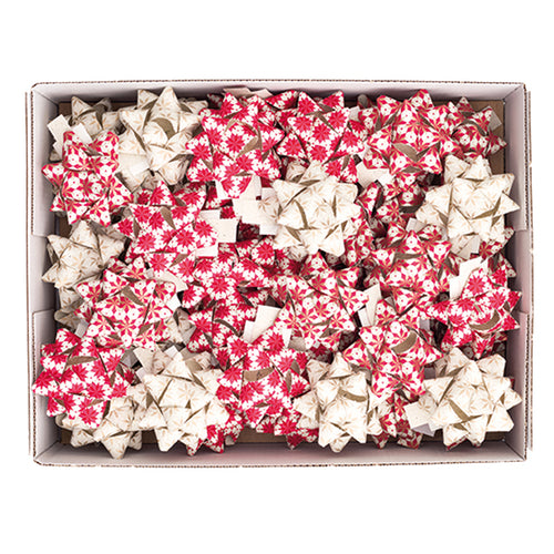 50 Stelle Nastro Carta Erba 15Mmxd6,5Cm Fantasie Assortite Natale Brizzolari