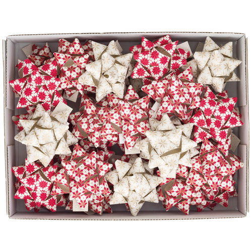 36 Stelle Nastro Carta Erba 20Mmxd9Cm Fantasie Assortite Natale Brizzolari