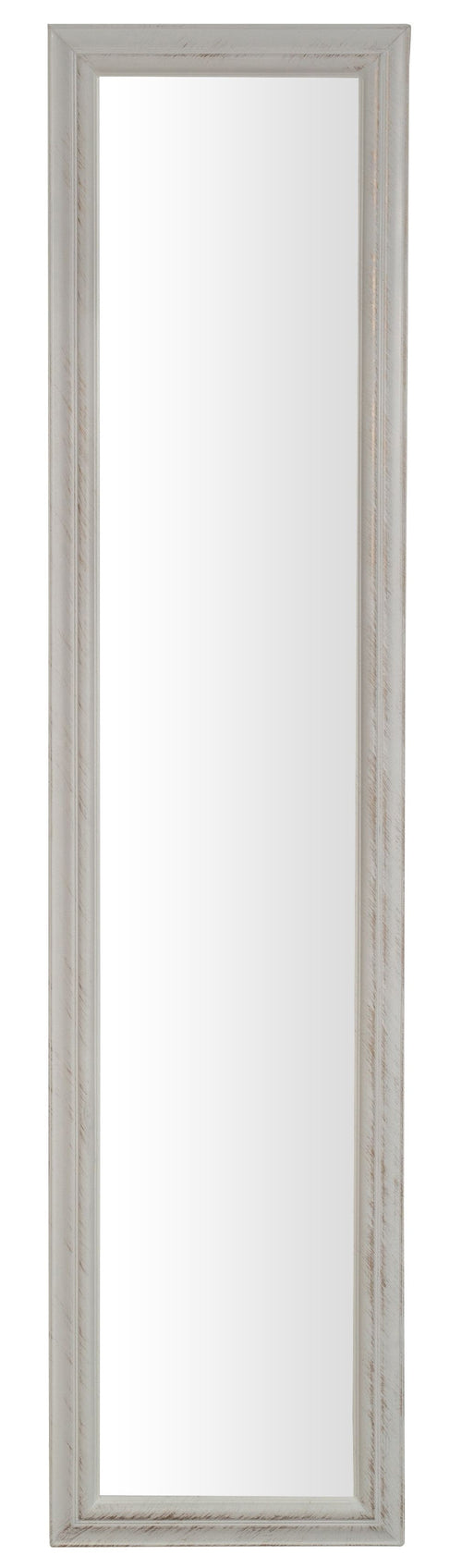 Biscottini Specchio da parete finitura bianco anticato Specchiera muro dimensioni Offerta