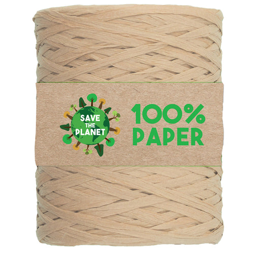 Rafia In Carta 100Mt Colore Beige 32 Brizzolari
