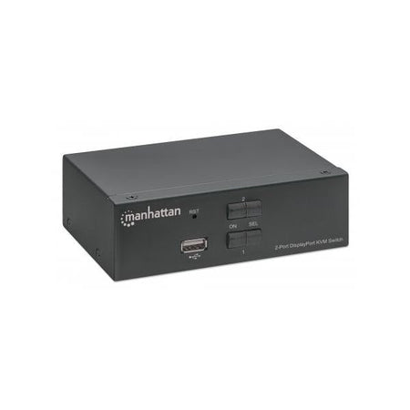 Switch KVM DisplayPort 1.2 a 2 porte 4K con Audio