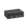 Switch KVM DisplayPort 1.2 a 2 porte 4K con Audio