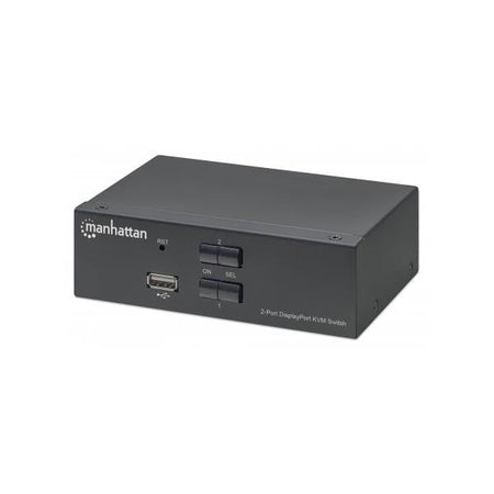 Switch KVM DisplayPort 1.2 a 2 porte 4K con Audio