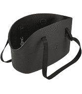 Ferplast Borsa per Cani Piccoli WITH-ME, EVA, Morbida plastica gommata, Lavabile, Cinghiolo di sicurezza,