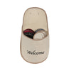 Kit Ciabattone decorativo con 4 paia di ciabatte decorazione ambienti