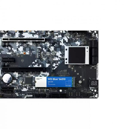 Hard disk SSD Western Digital Blue SA510 M.2 - 1 Tb (1000 Gb) - Slot M.2 - Stato Solido - Lettura 560 MB/s Scrittura 520 MB/s