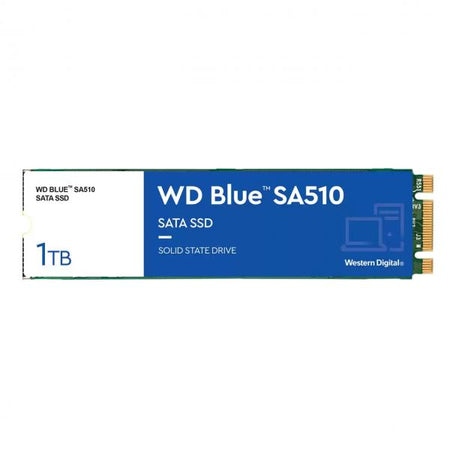 Hard disk SSD Western Digital Blue SA510 M.2 - 1 Tb (1000 Gb) - Slot M.2 - Stato Solido - Lettura 560 MB/s Scrittura 520 MB/s