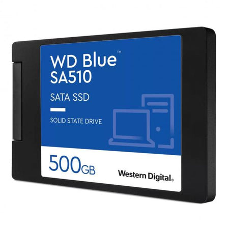 Western Digital Blue SA510 500 GB 2.5 Serial ATA III (WD 500GB Blue SA510 G3 SSD, 2.5, SATA3, R/W 560/510 MB/s, 90K/82K IOPS, 7mm)