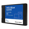 SSD 1TB WD BLU INT. 2.5 7MM SA510