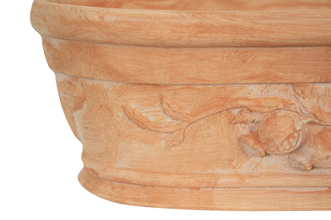 Biscottini Cassetta Cesta Biscottini 80x28x19 Terracotta Antigeliva Made in Italy Fatta a