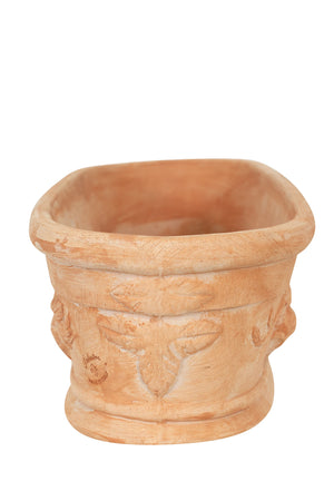 Biscottini Cassetta cesta in Terracotta 100% Made in Italy interamente Lavorata a Mano