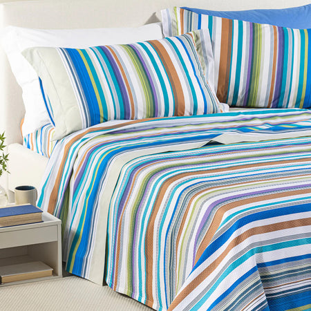Lenzuola Bristol ! Caleffi In Puro Cotone – Eleganza Contemporanea e Qualità Sartoriale Italiana