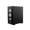 MSI MAG Forge 112R e' uno case mid-tower dotato di pannello in vetro temperato e ventole pre-installate ARGB.