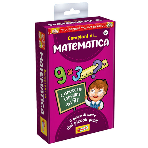 I'M A Genius Campioni Di Matematica Lisciani