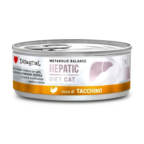 Disugual Metabolic Balance Hepatic gusto Tacchino per Gatti Adulti 85gr