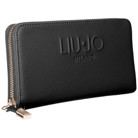 Liu Jo portafoglio grande zip around nero Caliwen AA5155E0087 Portafogli Liu Jo
