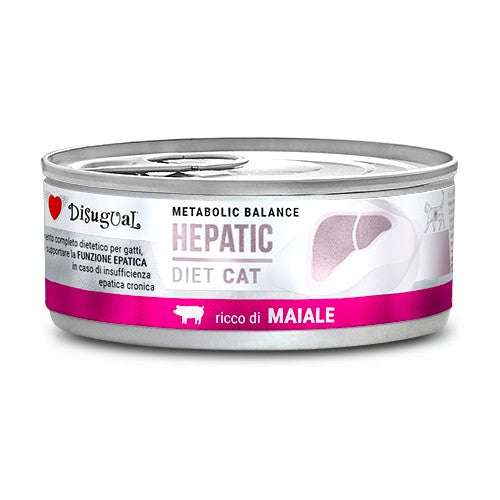 Disugual Metabolic Balance Hepatic gusto Maiale per Gatti Adulti 85gr