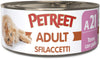Petreet Cat Adult Sfilaccetti Tonno con Pollo 70gr