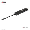 CLUB3D CSV-1596 replicatore di porte e docking station per laptop USB 3.2 Gen 1 [3.1 Gen 1] Type-C Nero (Club3D USB-6-in1-HUB USB-C > HDMI/2xUS)