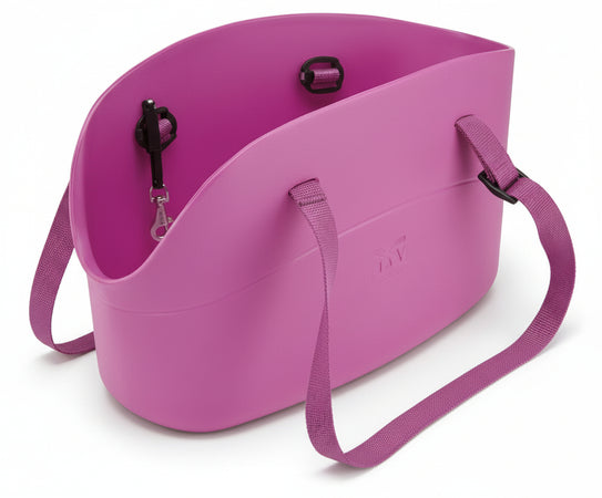 Ferplast Borsa per Cani Piccoli WITH-ME, EVA, Morbida plastica gommata, Lavabile, Cinghiolo di sicurezza,