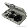Set sega a tazza in acciaio 11 pezzi Silverline muniti di robusta custodia