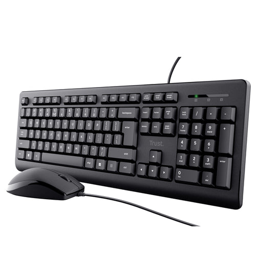 Set Tastiera E Mouse A Filo Primo-Trust