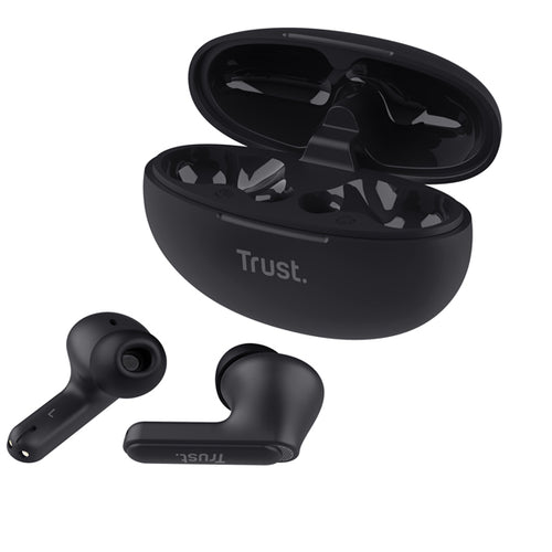 Cuffie Bluetooth Wireless Nero Yavi-Trust