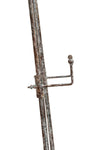 Biscottini Portaquadro in ferro battuto finitura ruggine anticata L53xPR96xH150 cm