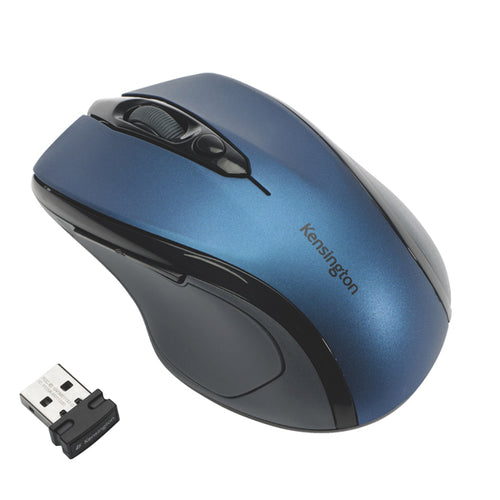 Mouse Wireless Pro Fit Di Medie Dimensioni - Blu Zaffiro-Kensington