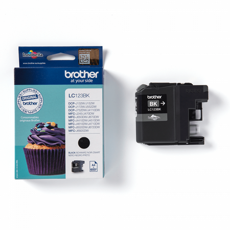 CARTUCCIA BROTHER LC123 BK