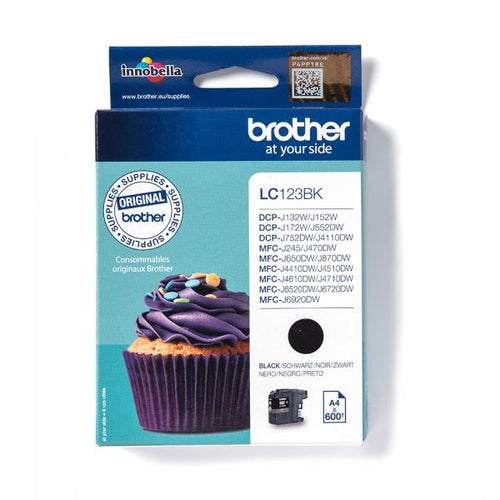CARTUCCIA BROTHER LC123 BK