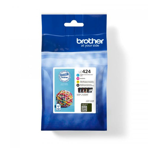 LC424VAL Black, Cyan, Magenta and Yellow Ink Cartridges Multipack. Each