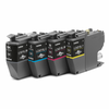 Brother Lc-421xlval Pagepack 4 Pz Originale Resa Elevata [xl] Nero, Ciano, Magenta, Giallo (bro High Yield Ink Cart)