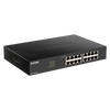 D-LINK SWITCH POE 24 PORTE GIGABIT SMART MANAGED, FANLESS, 802.1Q VLAN, 802.1p QoS, 11 RACKMOUNT INSTALLATION