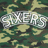 MITCHELL & NESS Casacca Uomo Nba Camo Mesh V-neck Tee Phi76e Woodland Camo da uomo
