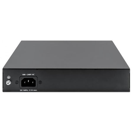 Switch Ethernet Gigabit 8 Porte PoE+ con 2 porte RJ45 Gigabit Uplink