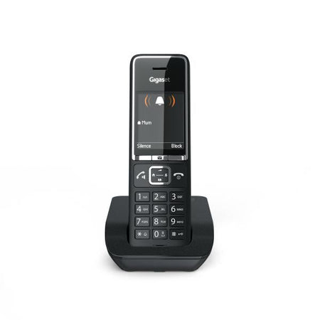 GIGASET COMFORT 550 (NERO) - TELEFONO CORDLESS - VIVAVOCE - PRESA CUFFIE