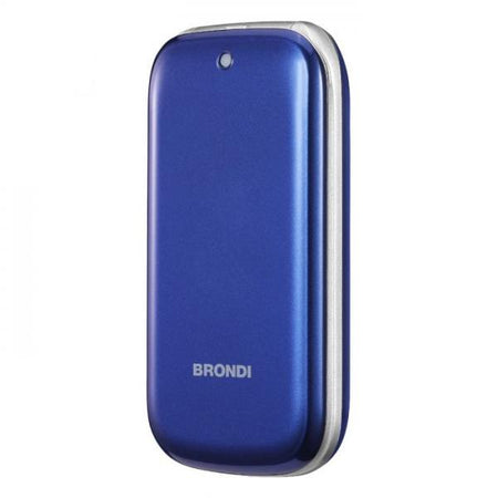 BRONDI STONE+ (BLU) - TELEFONO CELLULARE PER ANZIANI - TORCIA - FOTOCAMERA
