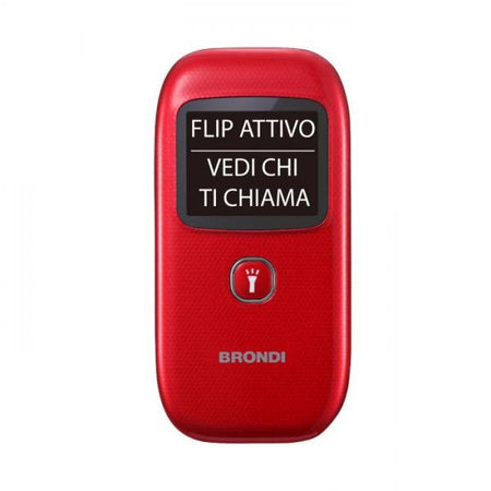 TEL. CELL. BRONDI WINDOW PLUS ROSSO