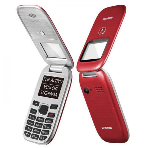 TEL. CELL. BRONDI WINDOW PLUS ROSSO