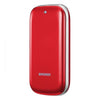 BRONDI STONE+ (ROSSO) - TELEFONO CELLULARE PER ANZIANI - TORCIA - FOTOCAMERA