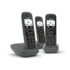 GIGASET AS490 TRIO (NERO) - TELEFONO CORDLESS TRIPLO - VIVAVOCE