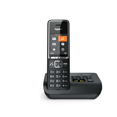 GIGASET COMFORT 550A (NERO) - TELEFONO CORDLESS CON SEGRETERIA E VIVAVOCE