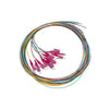 Set 12 cavi pigtail fibra ottica colorati - connettori lc om4 - simplex - 12pz - 2 mt