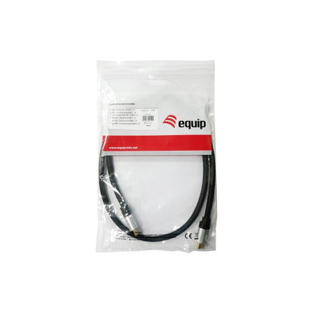 Equip 119385 Cavo HDMI 2.1 ad altissima velocit , 10 m, 8K/60Hz, 4K/120Hz (Equip HDMI UHS E.Gewebe 2.1 A-A St/St)