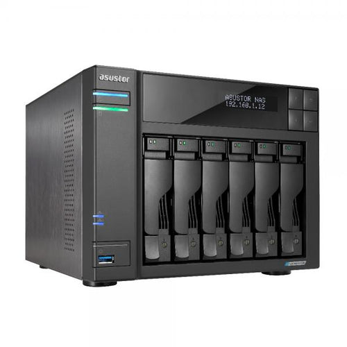 NAS ASUSTOR 6 BAIE 8GB DISKLESS