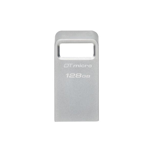 Memoria Pen Drive Kingston Data Traveler Micro DTMC3G2/128GB - USB 128 GB 3.2 Gen 1x1 - Argento