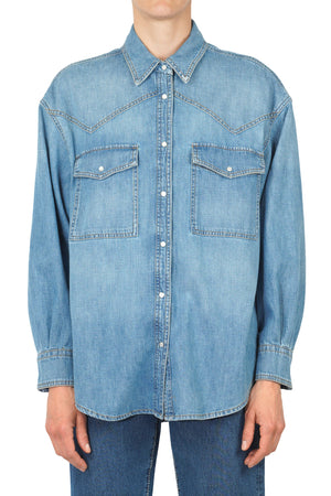 DONDUP Dondup - Camicia - 450588 - Denim da donna