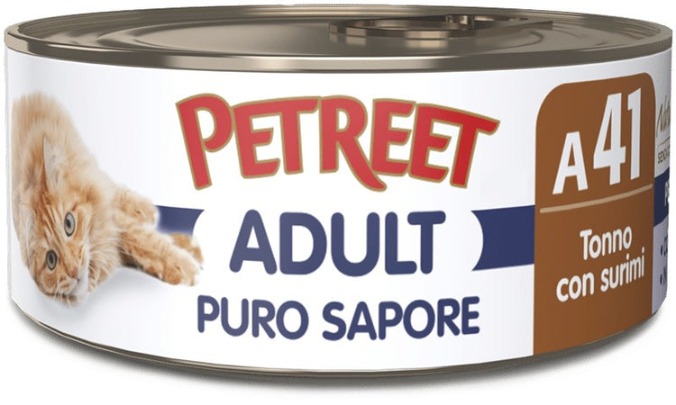 Petreet Cat Adult Puro Sapore Tonno con Surimi 70gr